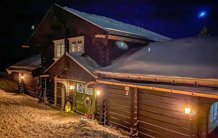 Sprudlebu in winter atmosphere