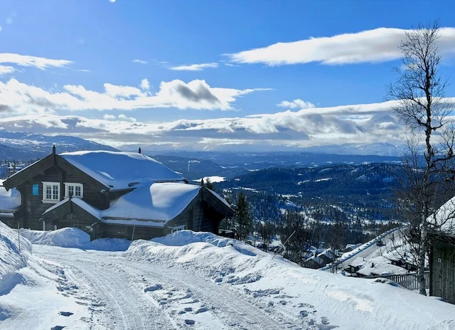 Sprudlebu in winter in the Rauland mountains
